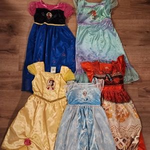 Disney princess sleeping gowns 4T